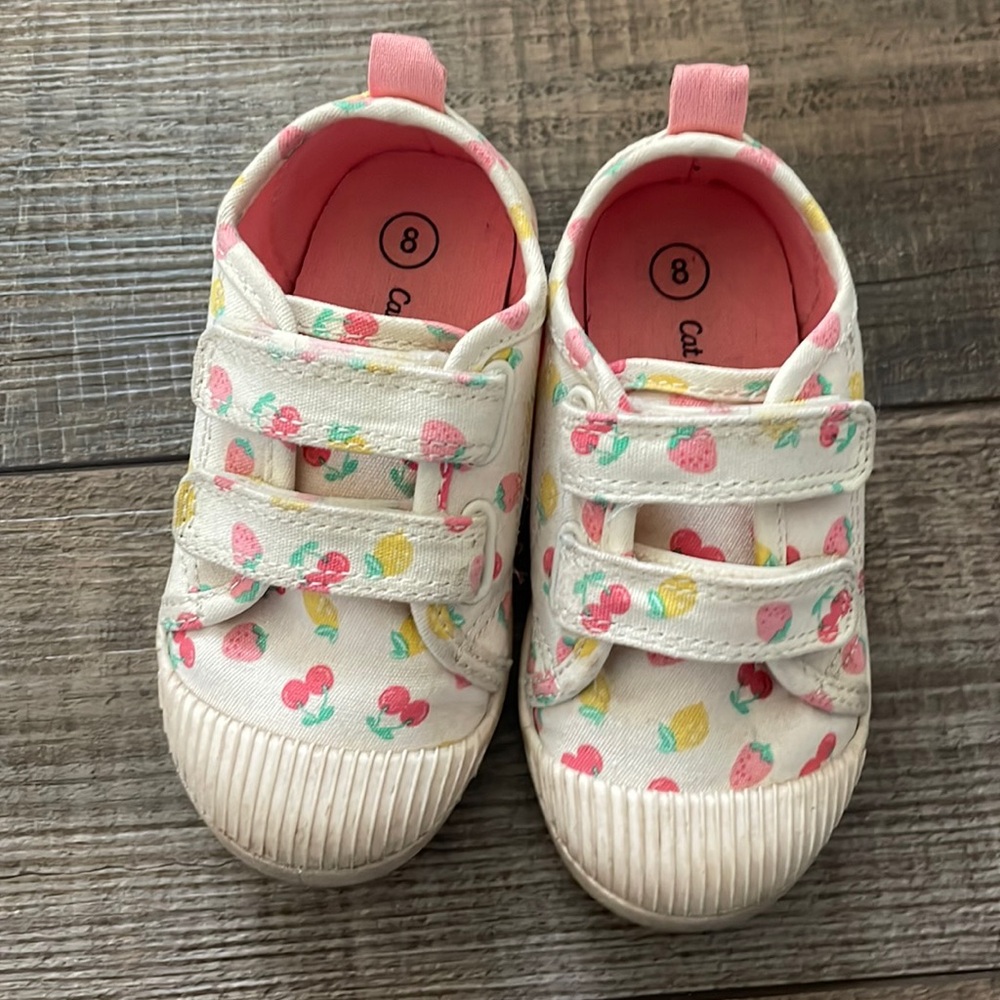 Cat and Jack Parker Toddler Girls Sneakers, Size 8